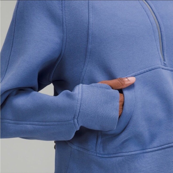 NEW Lululemon Scuba Oversized Funnel Neck Half-Zip in Water Drop - Picture 4 of 6